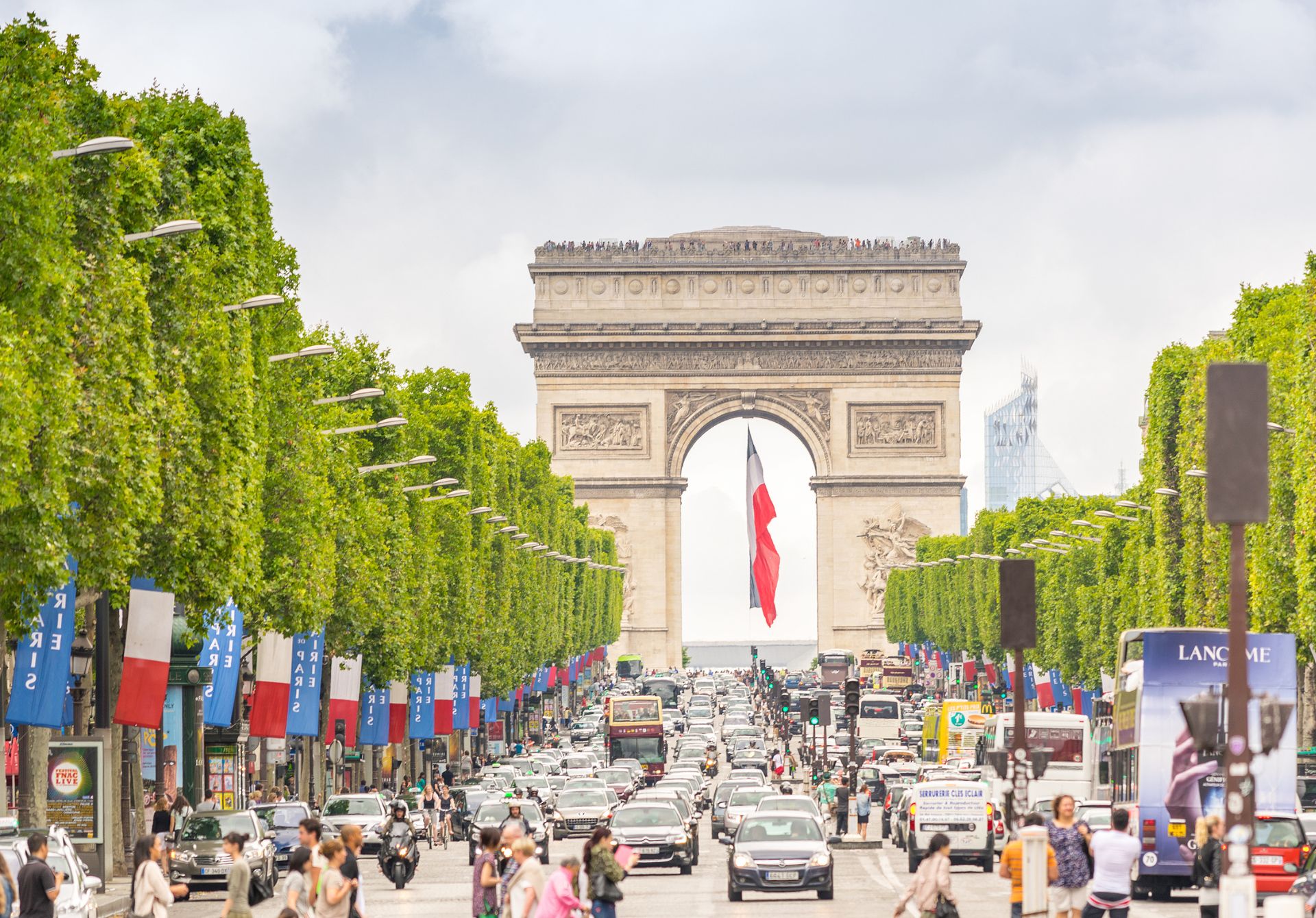 Champs Elysees, Paris, France