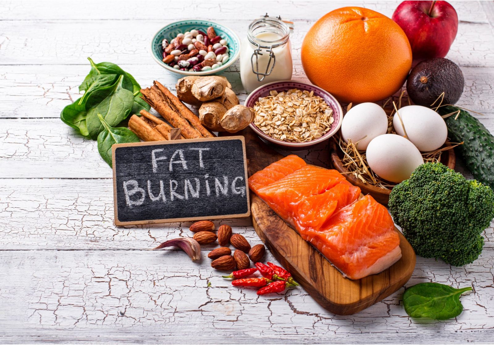 Incorporate more fat-burning foods into your daily diet