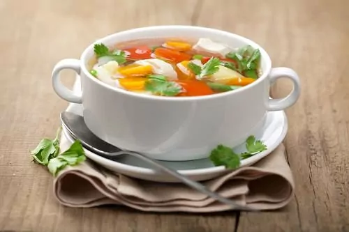 Use water instead of broth