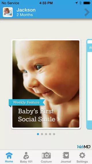 WebMD Baby App