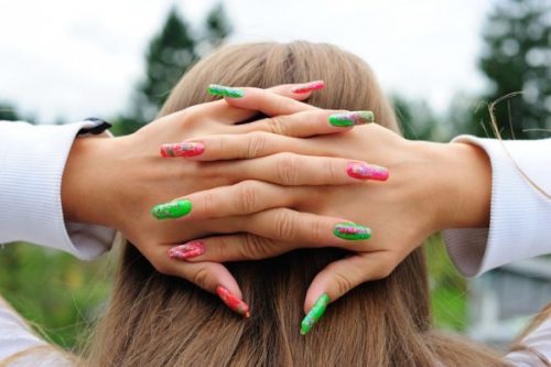 3. 30 Chic Nail Designs for Long Nails - wide 1