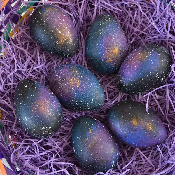 Galaxy Easter eggs