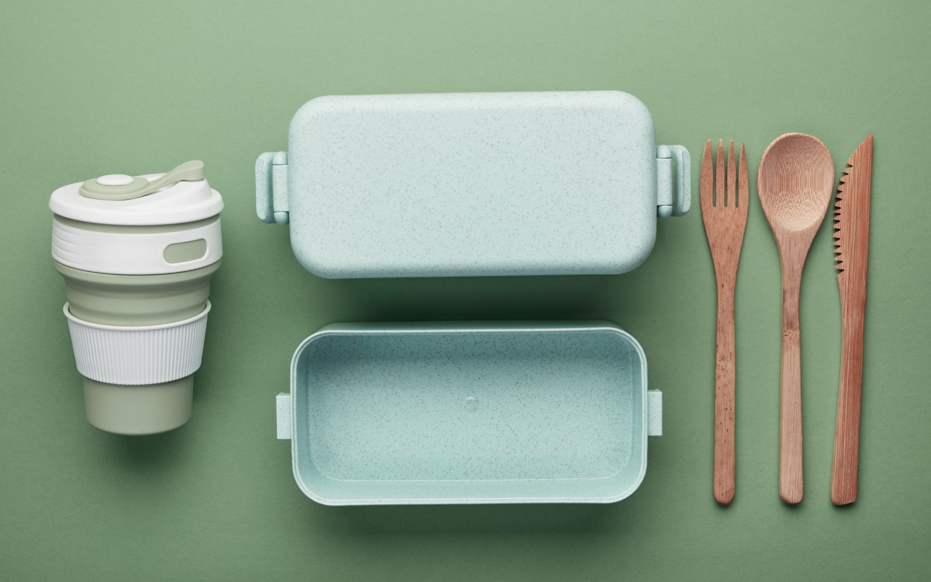Bring Your Lunch in a Reusable Container Instead of Buying Takeout