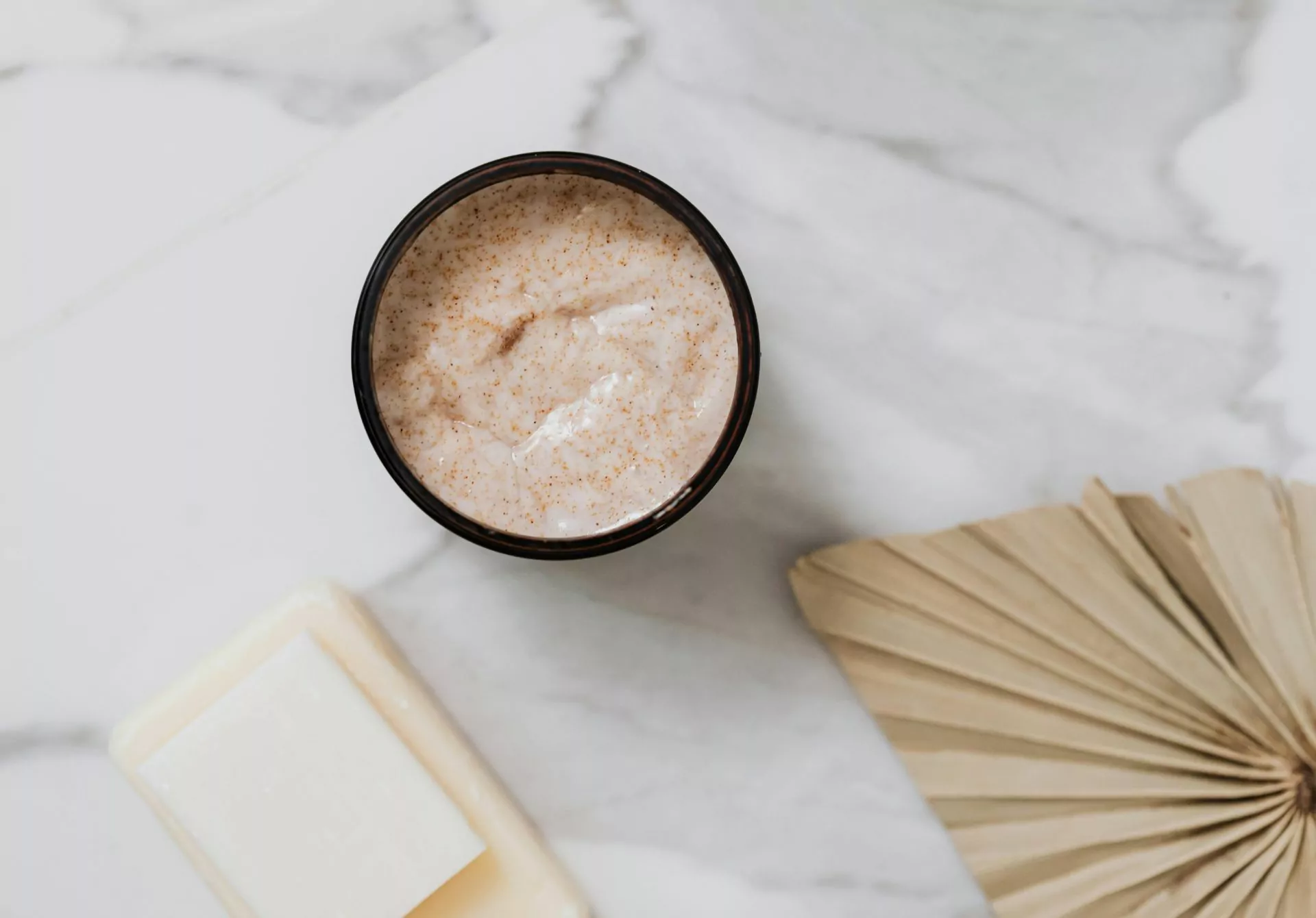 Chamomile tea sugar scrub