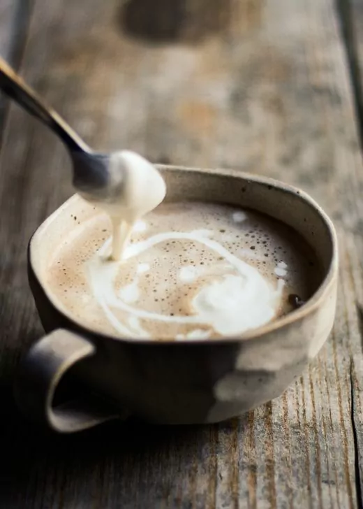 chocolate mocha latte