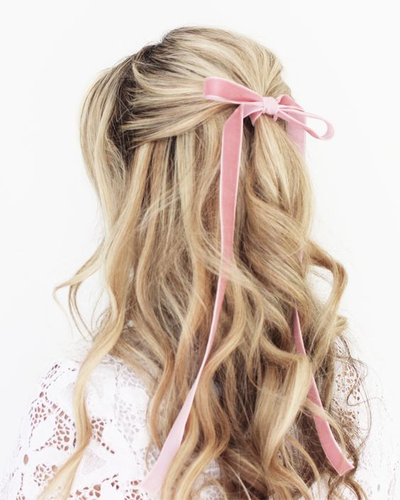 Pretty in Pink hairstyle