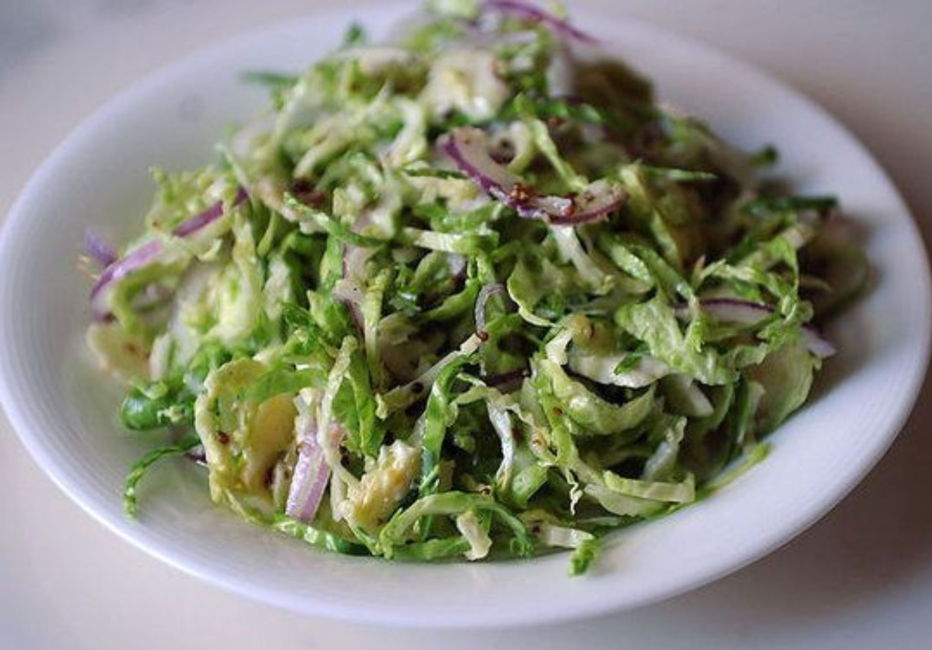 Lemone Brussels Sprouts Salad