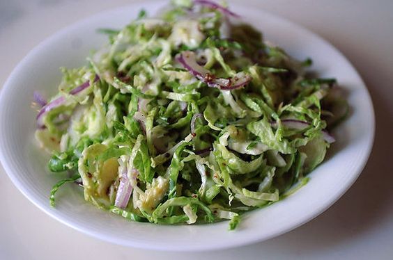 Lemony Brussels Sprouts Salad