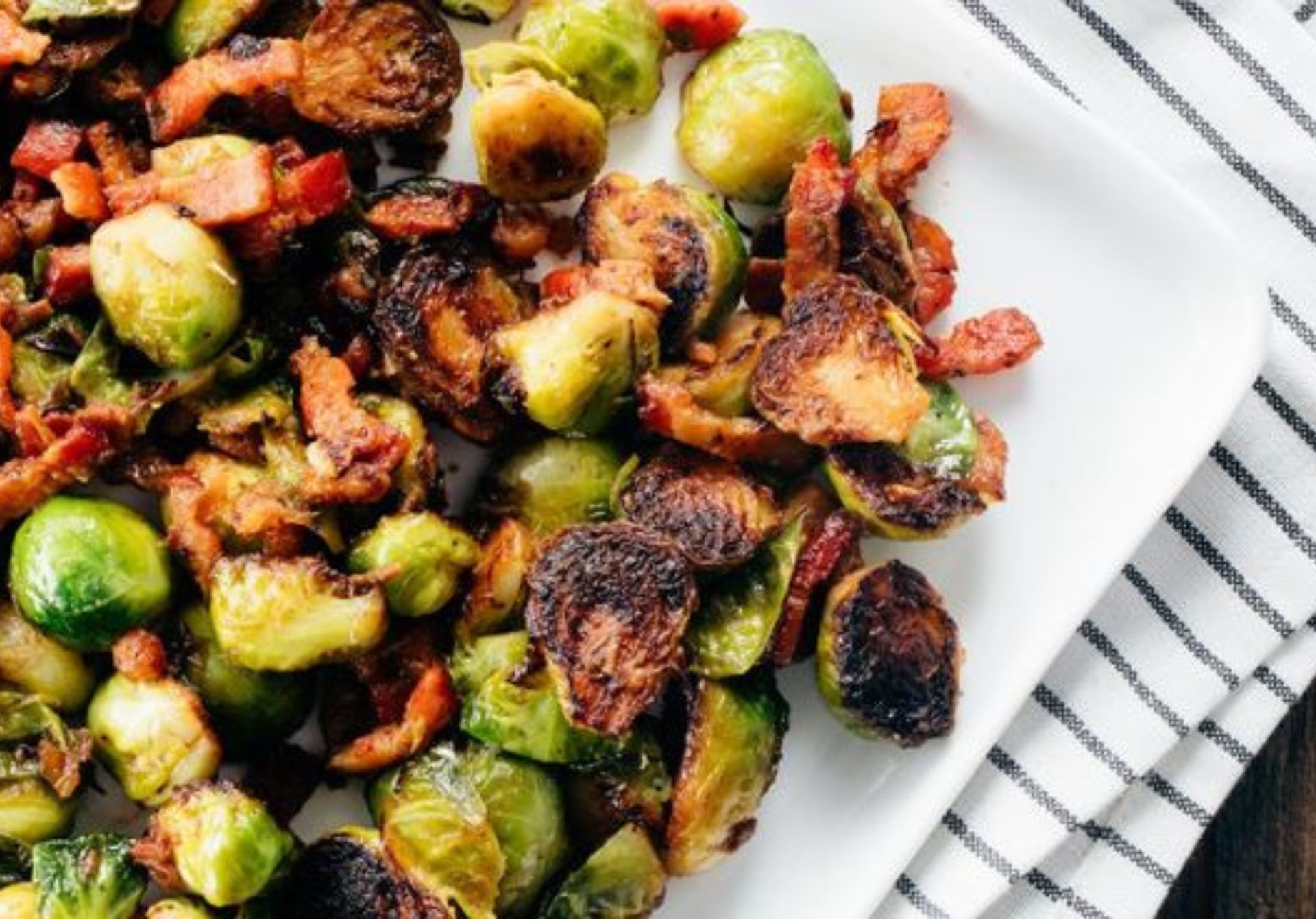 Smoky Sweet Brussels Sprouts