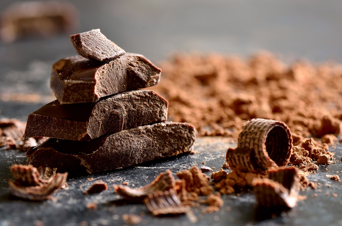 Dark chocolate 10 Awesome Food Items to Make You Happy