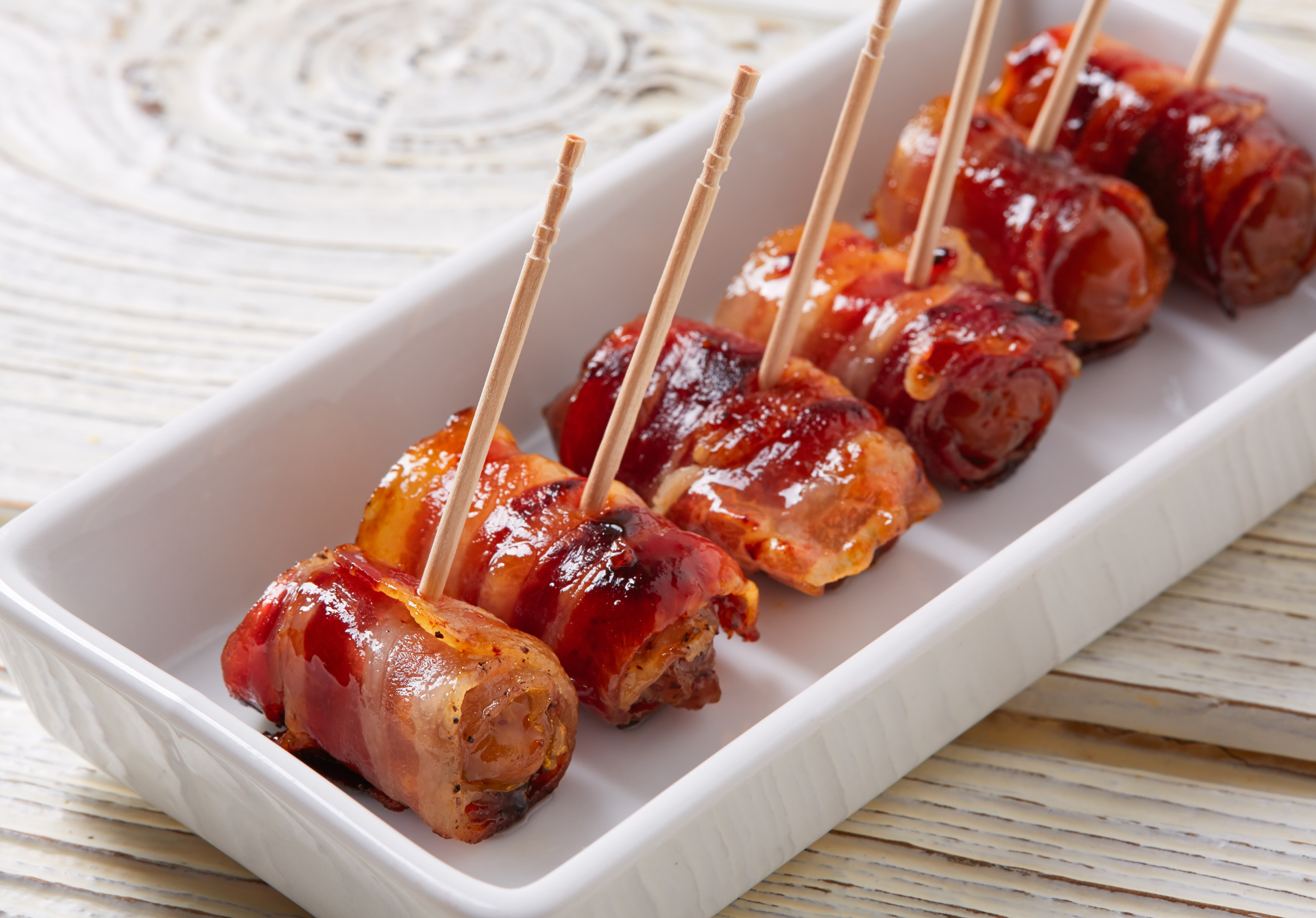 Bacon-Wrapped Dates