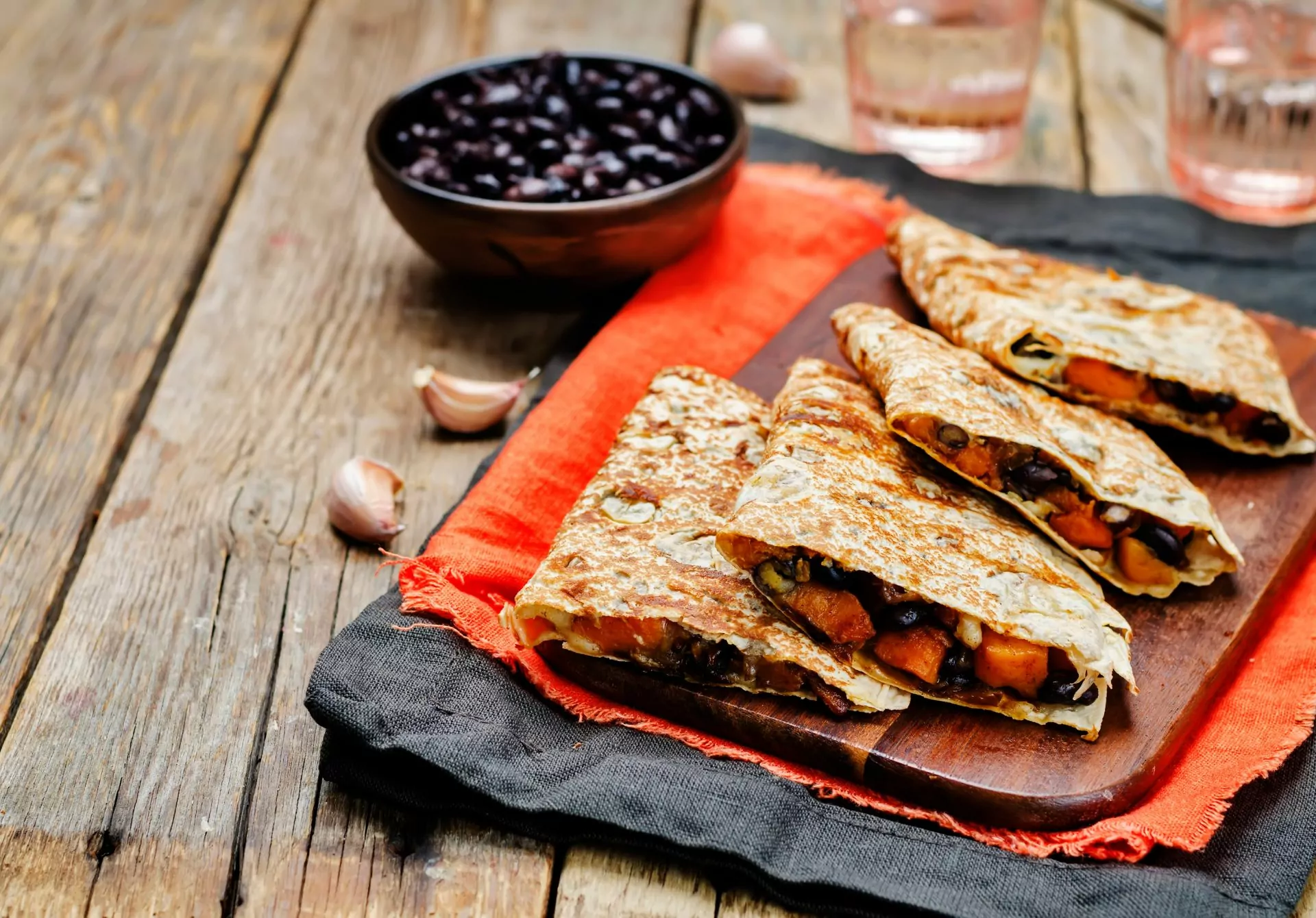 Black Bean Quesadillas