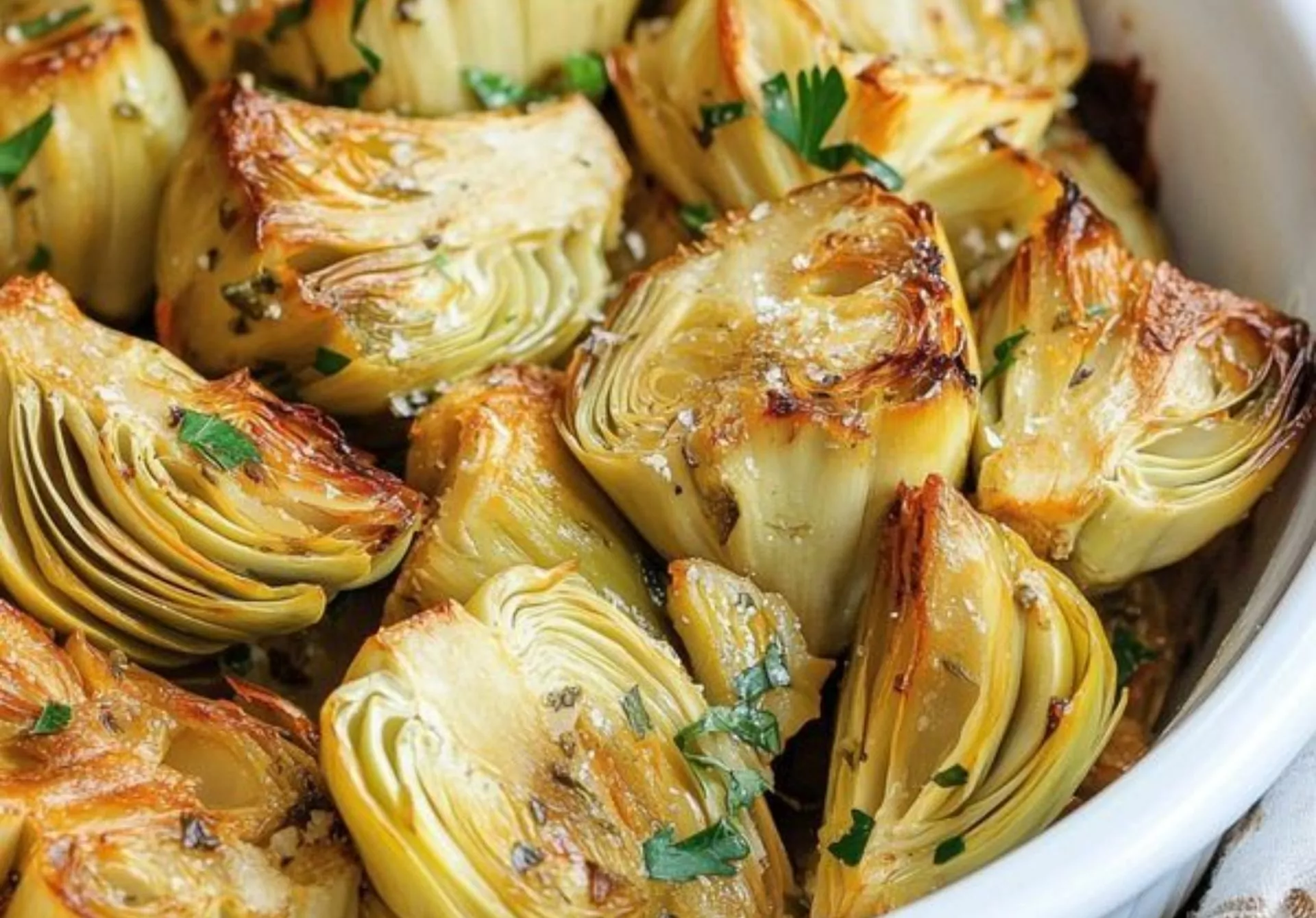 Marinated Artichoke Hearts with Manchego