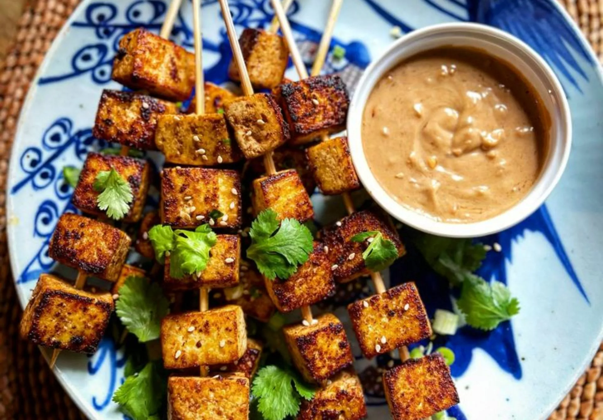 Marinated Tofu Cubes