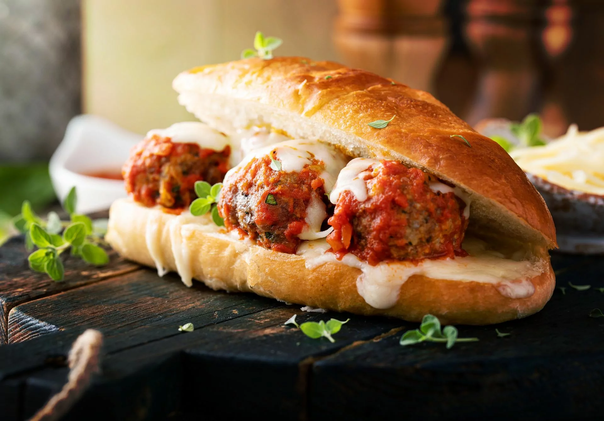 Meatball Marinara Sub