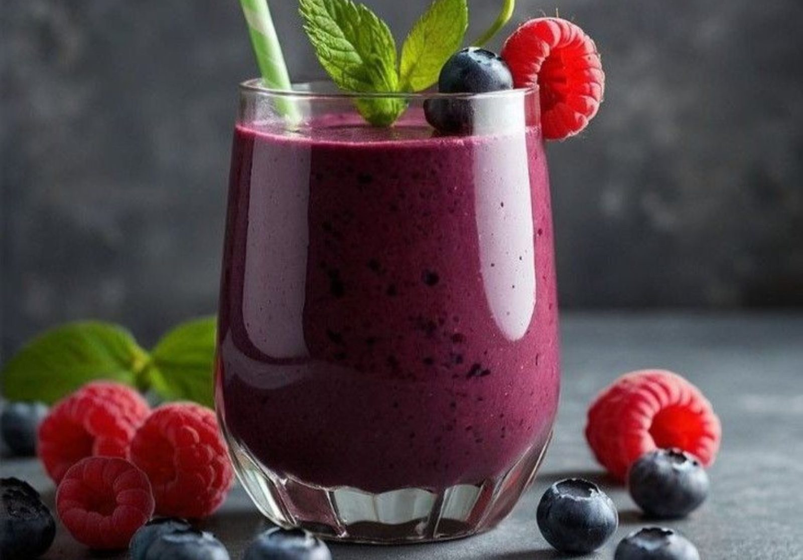 Stevia-Sweetened Berry Blast