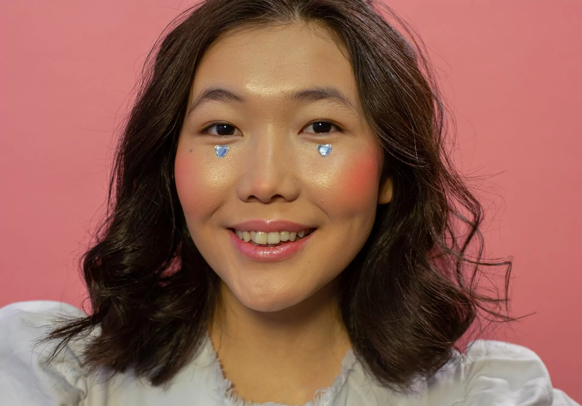 Embellished Eyes and Face Art